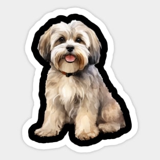 Lhasa Apso Sticker